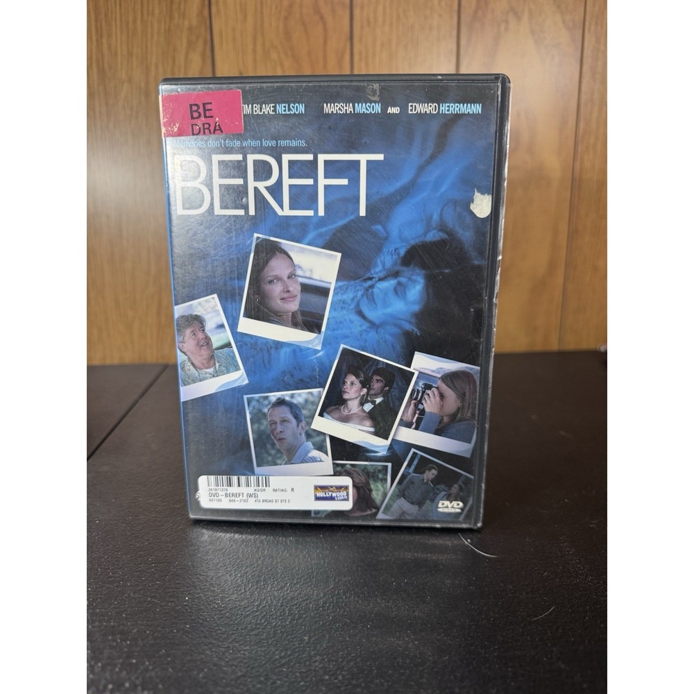 Bereft DVD Vinessa Shaw, Tim Blake Nelson, Marsha Mason, Edward Herriman